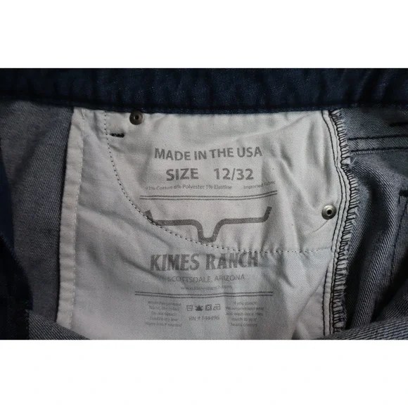 Kimes Ranch Lola Raw Hem Jeans Western Cowgirl Trouser Fit Flare Women's 12X32 - Picture 5 of 9